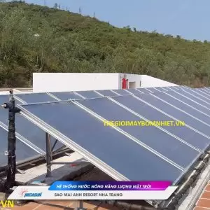 Máy nước nóng năng lượng mặt trời dạng tấm phẳng chịu áp- Dòng CT-FC