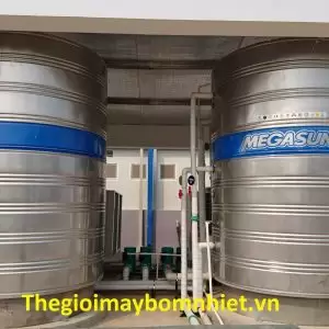 Bồn inox bảo ôn nước nóng - lạnh chịu áp suất cao- Dòng CA