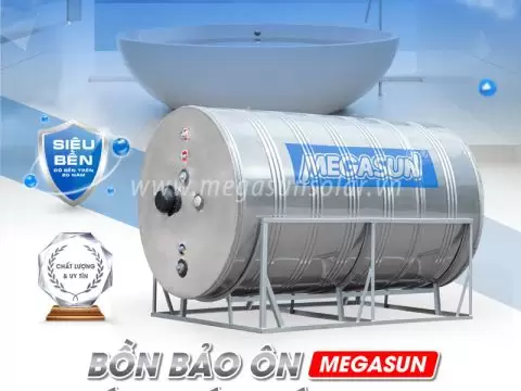 So sánh bồn bảo ôn Megasun và các thương hiệu phổ biến khác