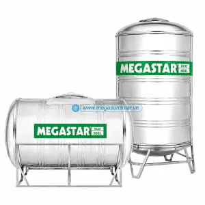 Bồn inox chứa nước sinh hoạt Megastar Megasun