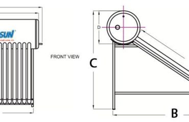 Thong So Kich Thuoc May Nuoc Nong Nang Luong Mat Troi Megasun