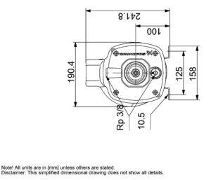thông số kỹ thuật máy bơm nước Grundfos Cm10 2