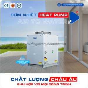 Cách đi đường nước hồi cho hệ thống bơm nhiệt Megasun MGS-5HP
