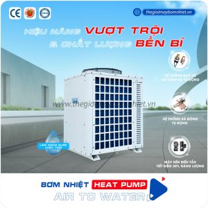 Heat pump hot water system Megasun MGS-5HP