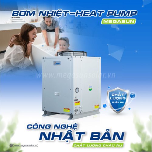 Heat Pump Megasun MGS-6HP-3000L công nghệ Nhật Bản, hiệu suất vượt trội
