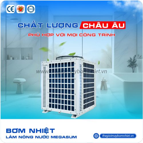 may-bom-nhiet-heat-pump-Megasun-MGS-5HP-1500L Máy bơm nhiệt heat pump Megasun MGS-5HP-1500L - Tiêu tốn chỉ 20% điện năng trong 1 tháng