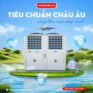 Hệ thống cấp nước nóng trung tâm Megasun MGS-10HP-4000L