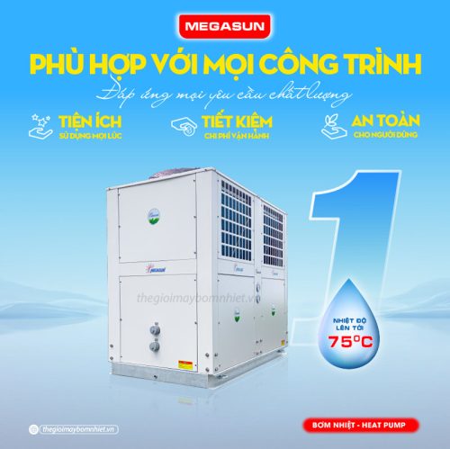 máy nước nóng Heat Pump Megasun MGS-5HP-5000L - Giải pháp đầu tư thông minh
