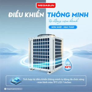 Thắc mắc thường gặp khi sử dụng bơm nhiệt Heat Pump dân dụng Megasun MGS-2.5HP-500L
