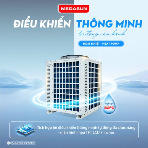 Thắc mắc thường gặp khi sử dụng bơm nhiệt Heat Pump dân dụng Megasun MGS-2.5HP-500L