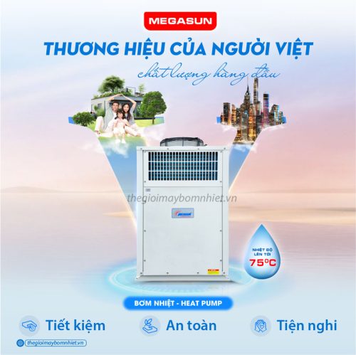 Bơm nhiệt gia đình Megasun MGS-1HP-100L