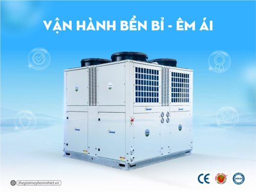 Máy nước nóng năng lượng không khí Megasun MGS-44HP - cung cấp nước nóng sạch và an toàn