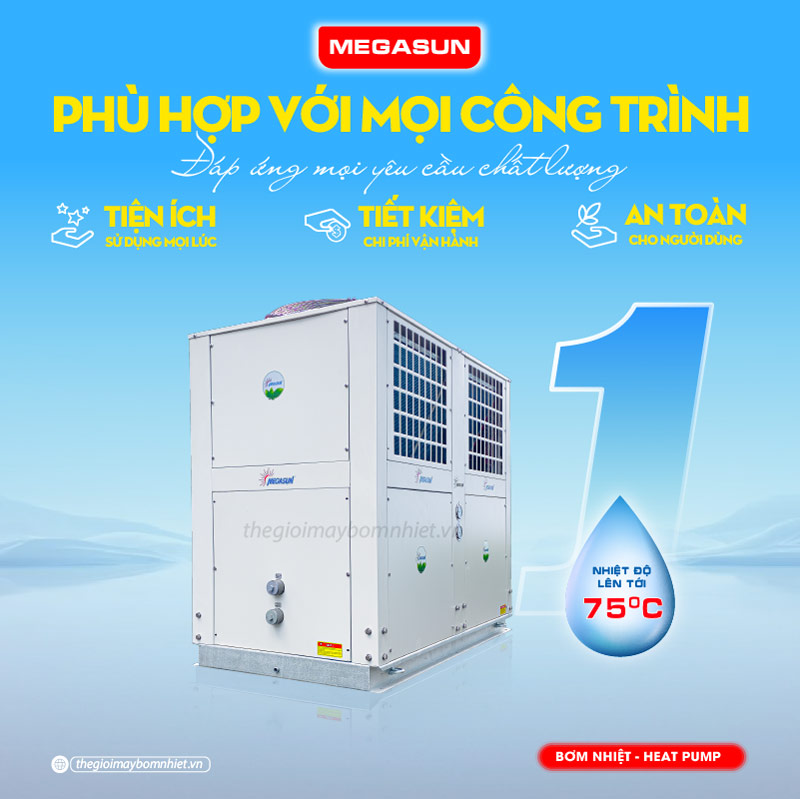 Máy nước nóng heat pump Megasun MGS-18HP