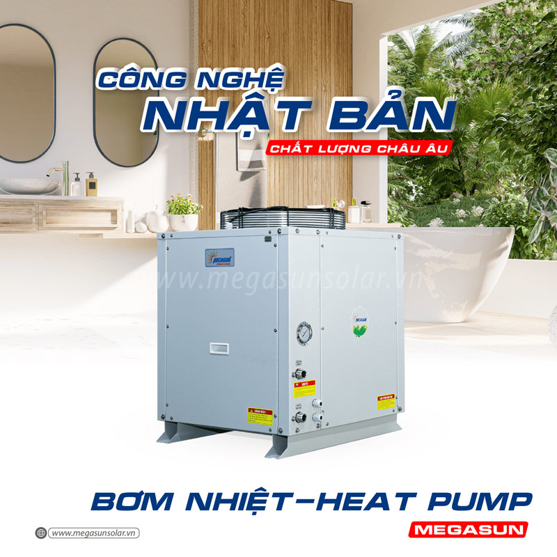 Hệ thống heat pump Megasun MGS-2.5HP-600L
