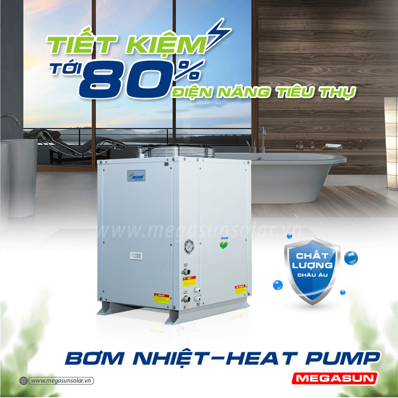 Máy nước nóng không khí Megasun MGS-2.5HP-1000L