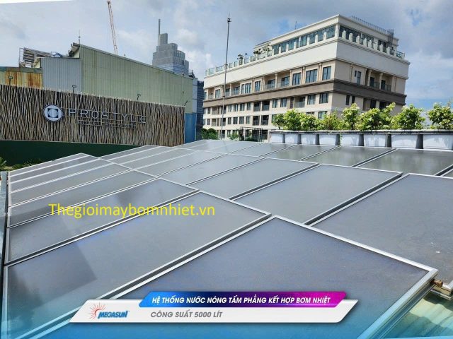 Nước nóng năng lượng mặt trời công nghiệp Megasun