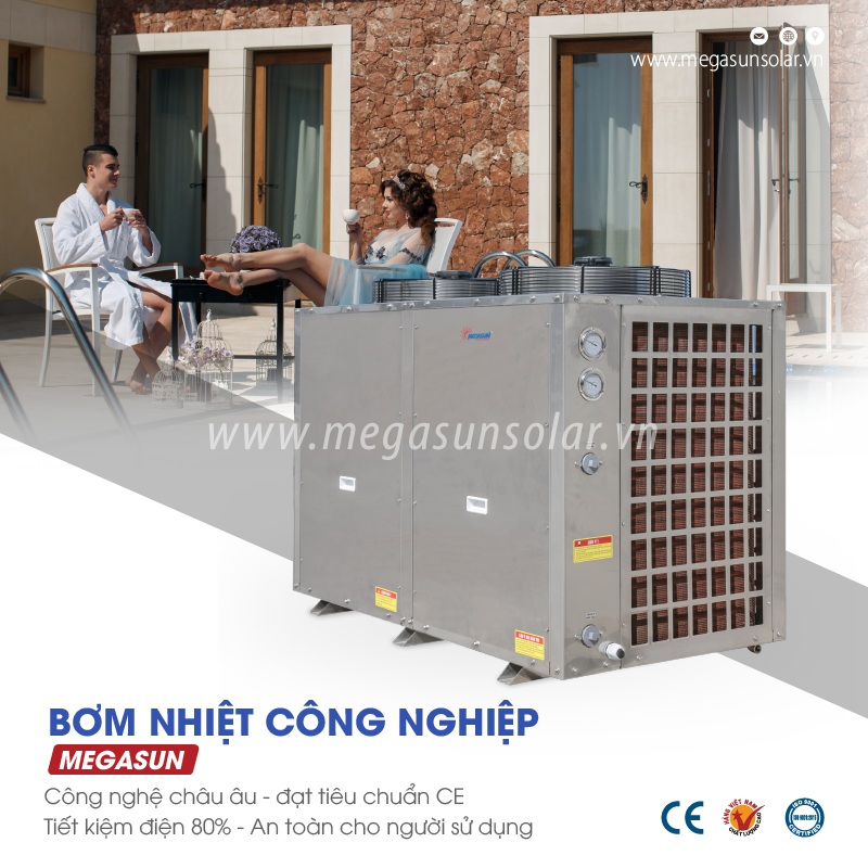 Thi công hệ thống nước nóng tổng dành cho khách sạn