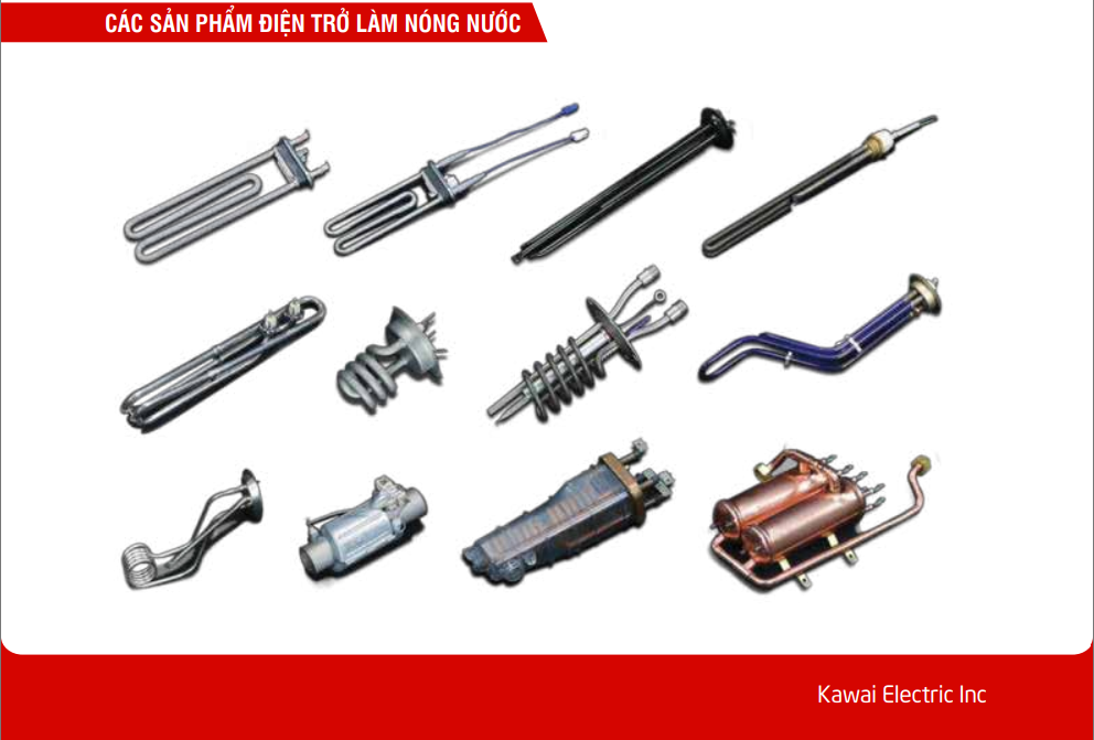 Các loại điện trở gia nhiệt làm nóng nước Kawai SU12E8739