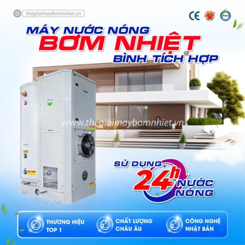 Lắp đặt bơm nhiệt Megasun MGS-5.0-350 ở nơi thoáng mát