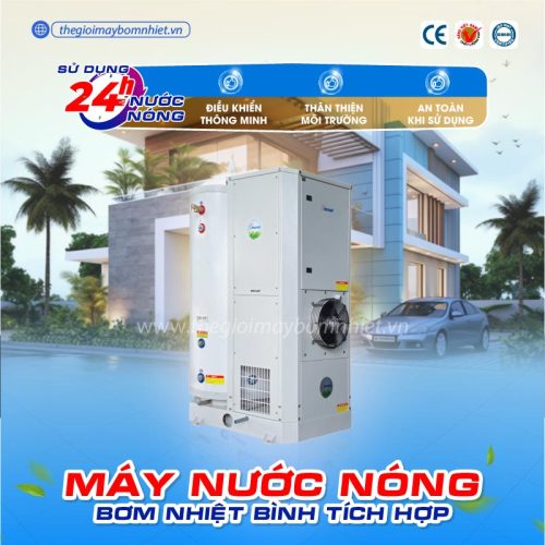 Máy nước nóng bơm nhiệt Megasun sở hữu nhiều tính năng vượt trội