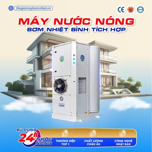 Bơm nhiệt Megasun MGS-7.0-450 sở hữu linh kiện cao cấp, độ bền cao