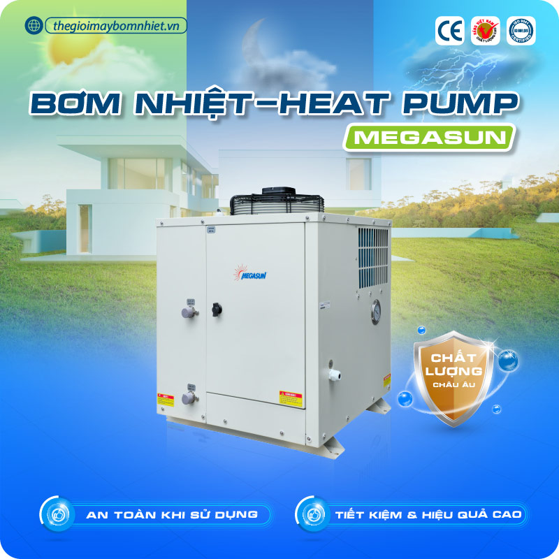 Máy bơm nhiệt Megasun MGS-1HP-D