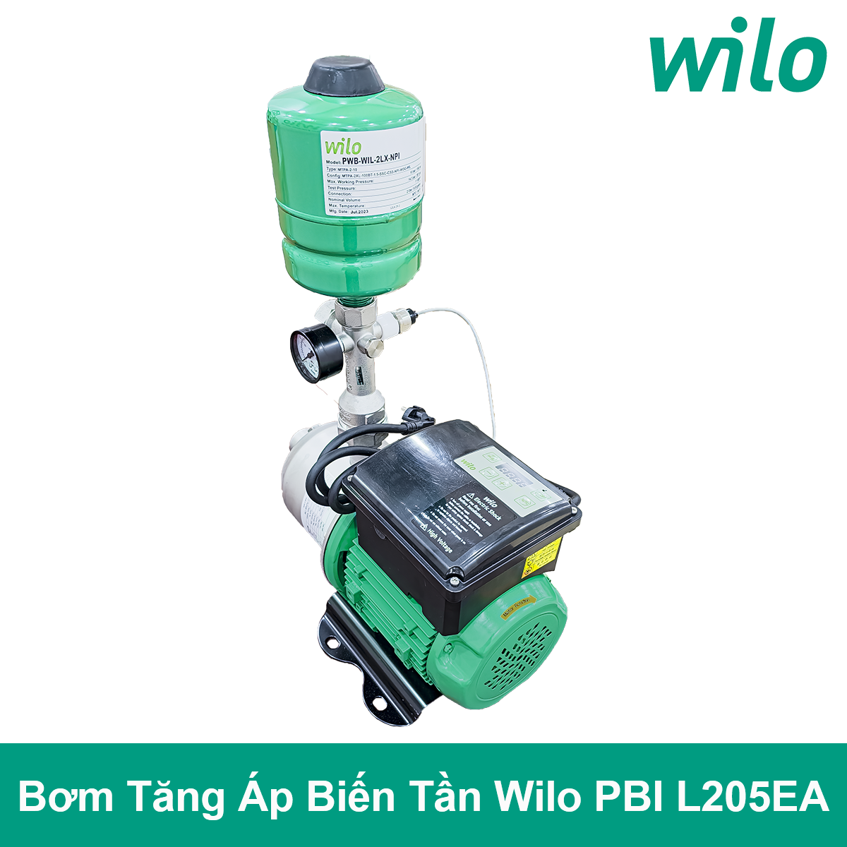 bơm tăng áp biến tần Wilo PBI-L205EA