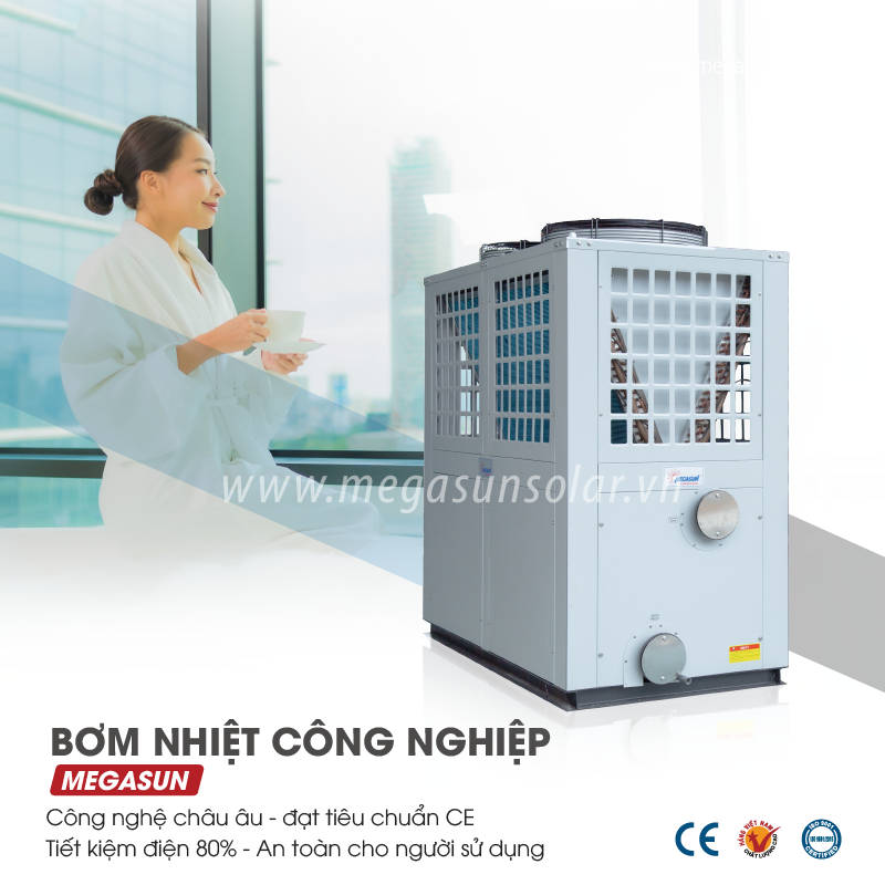 Cách thức làm việc của bơm nhiệt Megasun