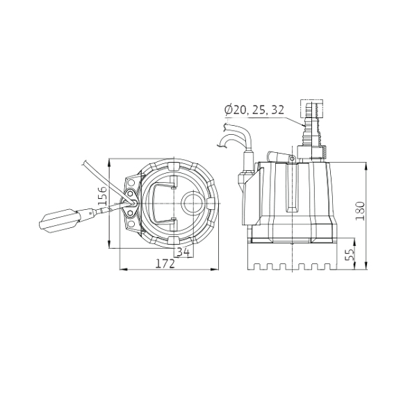 Bơm nước thải Wilo PD 300E