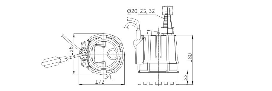 Bơm nước thải chìm Wilo PD 300EA