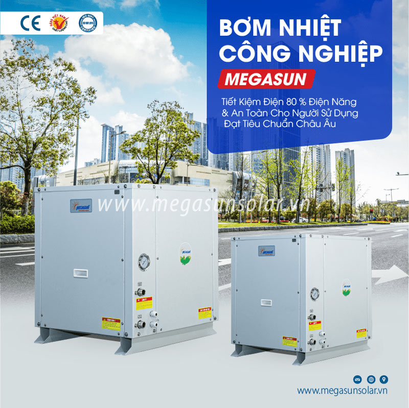 Chỉ số COP của bơm nhiệt giải nhiệt gió cao, tiết kiệm tới 80% điện năng