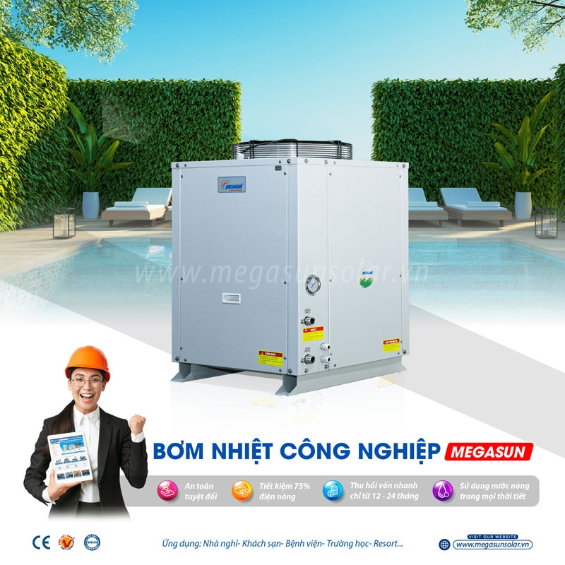 Heatpump giải nhiệt gió Megasun MGS-6HP-H