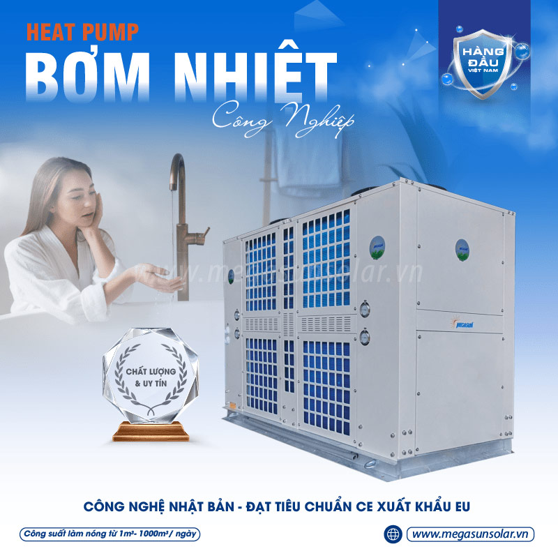 Heatpump nhiệt độ cao Megasun - Xu hướng xanh hàng đầu hiện nay