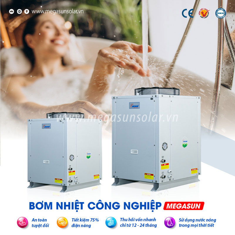 Heat pump hot water Megasun MGS-6HP