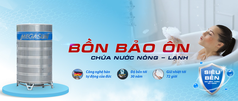 Hướng dẫn sử dụng bình bảo ôn inox giữ nhiệt Megasun