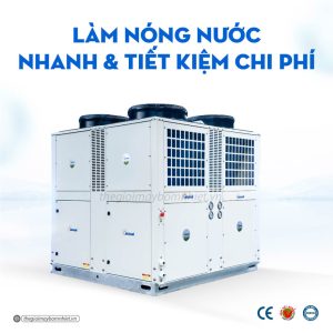 Heat Pump Megasun MGS-60HP có thể kết hợp với nhiều hệ thống làm nóng nước khác