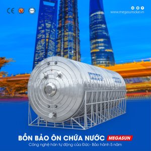 Lưu ý khi sử dụng bình nước nóng năng lượng mặt trời Megasun