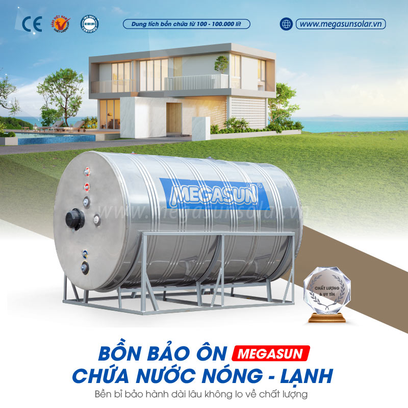 Hướng dẫn lắp đặt bồn giữ nhiệt bảo ôn Megasun đúng cách