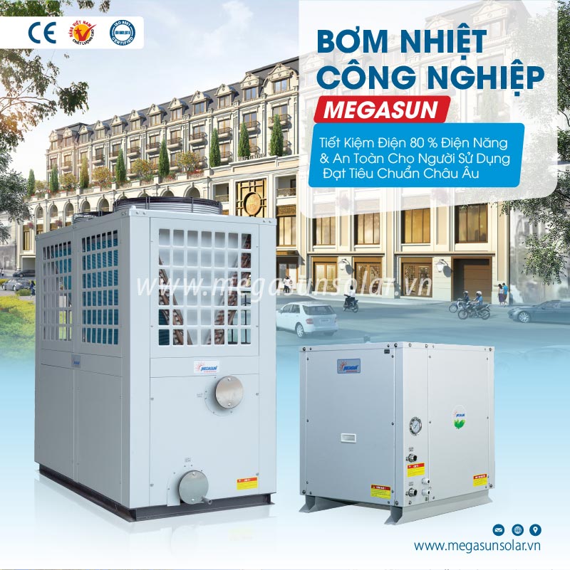 Máy bơm nhiệt Water to Water - Giải pháp sản xuất nóng hiệu quả, tiết kiệm điện