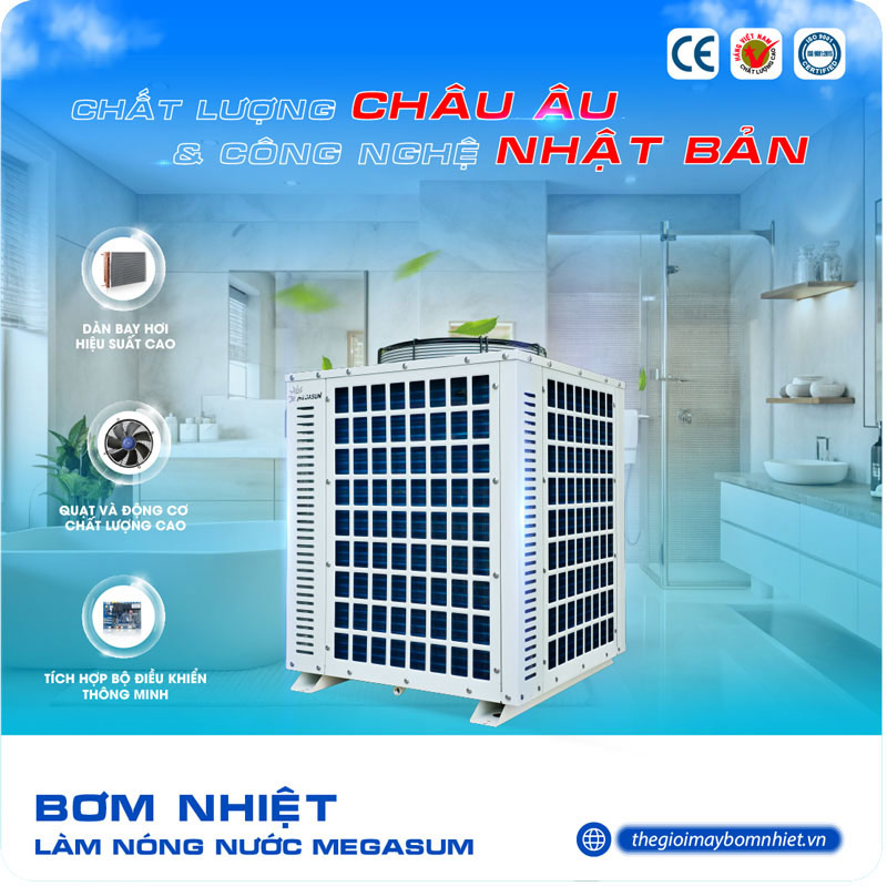 Bơm nhiệt bình tích hợp - Giải pháp xanh cho mọi công trình