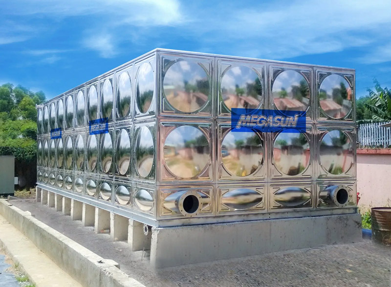 Điều kiện lắp đặt và tiêu chuẩn thiết kế của bể nước lắp ghép Megasun