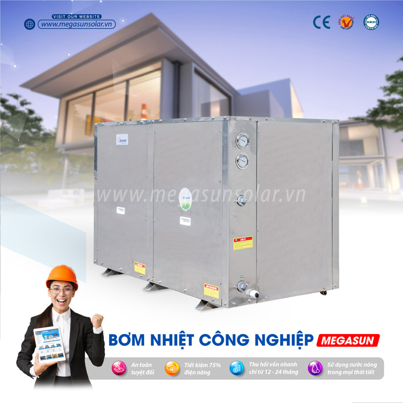 Lưu ý khi sử dụng máy bơm nhiệt giải nhiệt nước