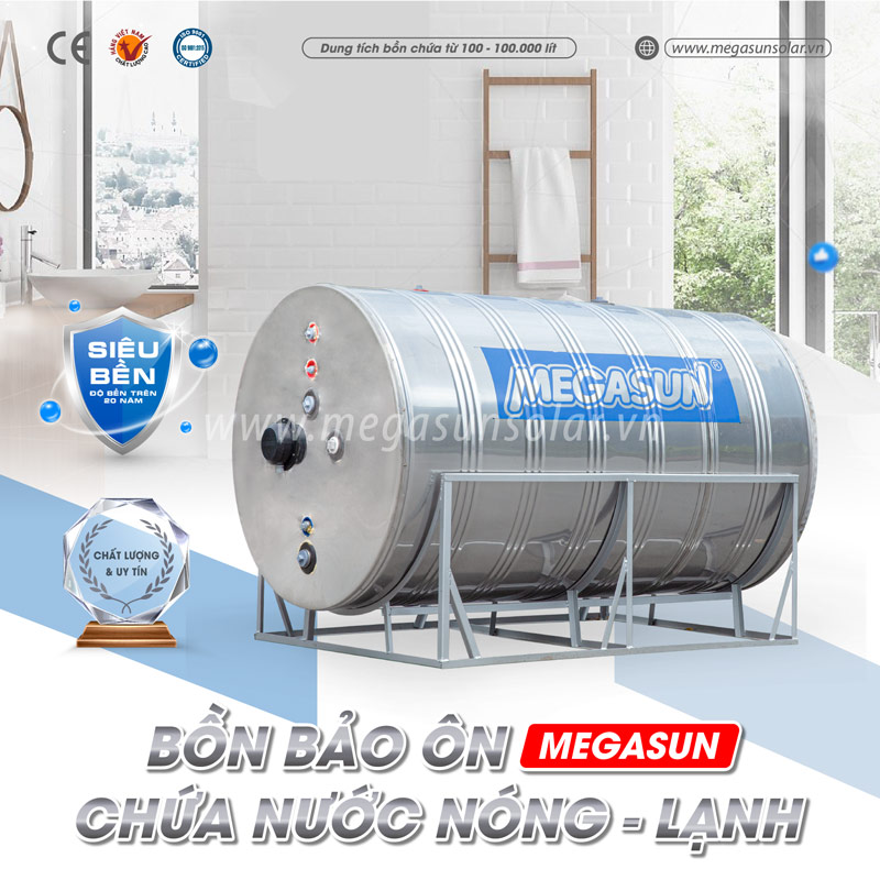 Có nhiều loại bồn giữ nhiệt inox đáp ứng nhu cầu đa dạng