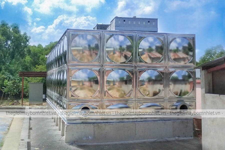Bồn chứa nước inox vuông