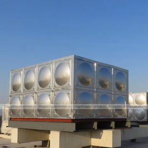 bồn nước inox vuông 2000l
