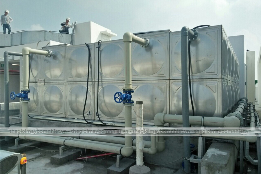 bồn nước inox lắp ghép