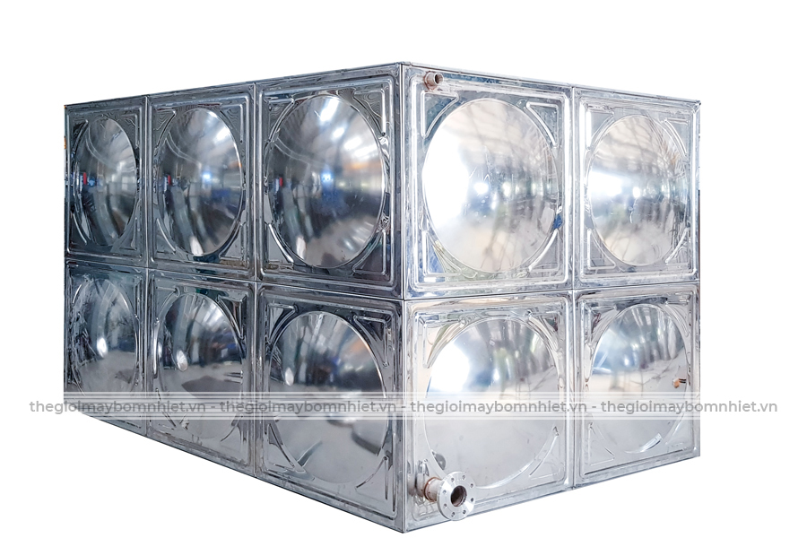 bồn inox lắp ghép