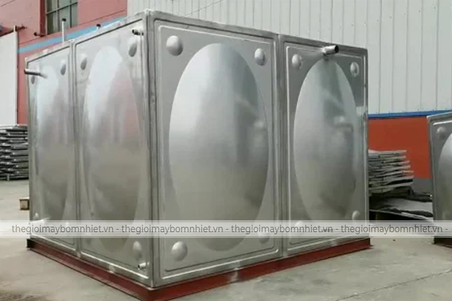 Bồn inox vuông 1000l Megasun