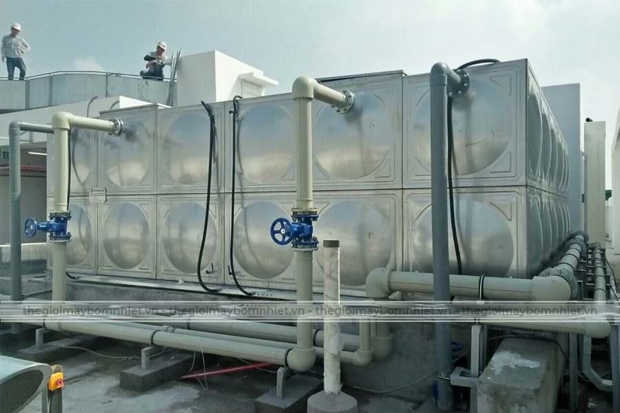 bồn inox lắp ghép
