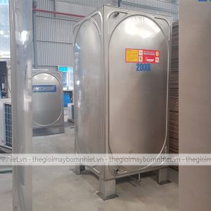 bồn nước inox vuông 2000l